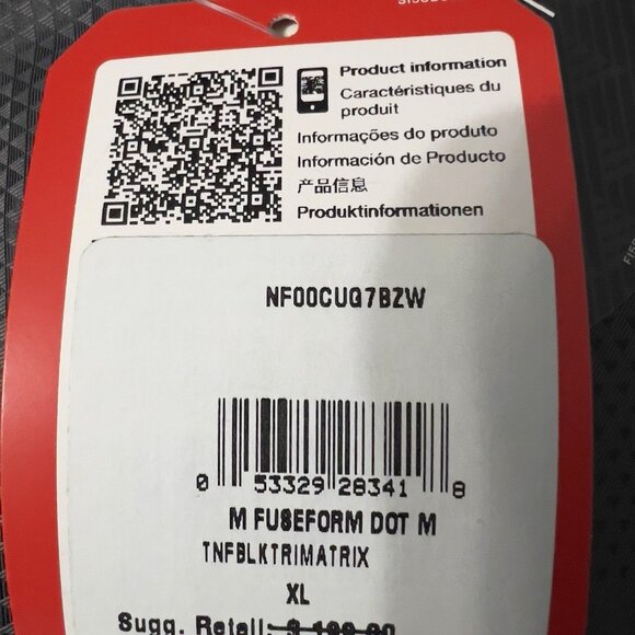 The North Face Fuseform Dot Matrix Jacket XL TNF Trimatrix Waterproof NWT - Picture 12 of 15